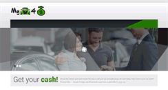 Desktop Screenshot of mycar4cash.com